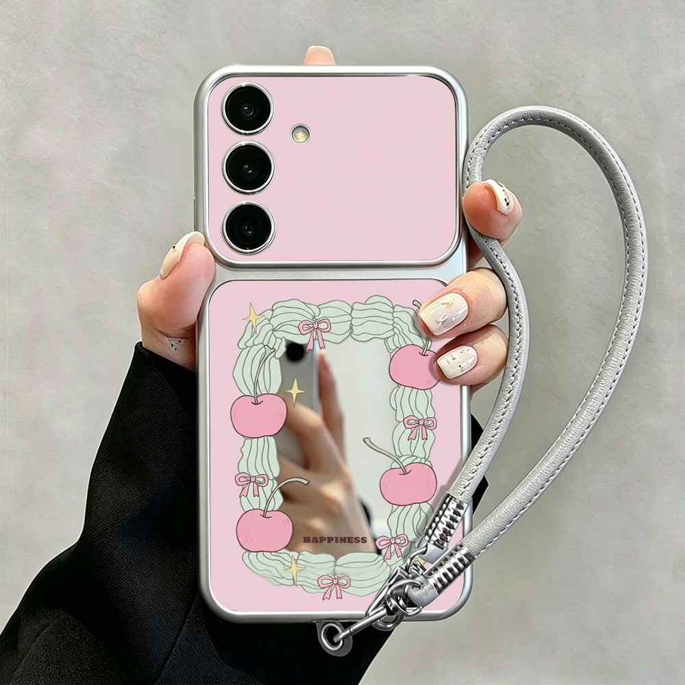 Phone Cases Galaxy A16 5G - メイクアップミラー付きスマホケース サムスン S26 Ultra S25 FE