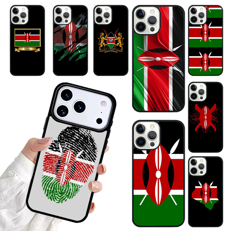 Phone Cases Kenya - ケニア国旗柄のiPhoneケース iPhone 17 16 15 14