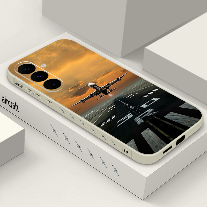 Phone Cases Galaxy A16 5G - 飛行機プリントのスマホケース Samsung Galaxy S26 S25 S24