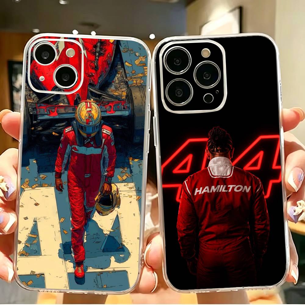 Phone Cases Hamilton - レジェンド44ドライバー L-ルイス・ハミルトン iPhone 17 16 15