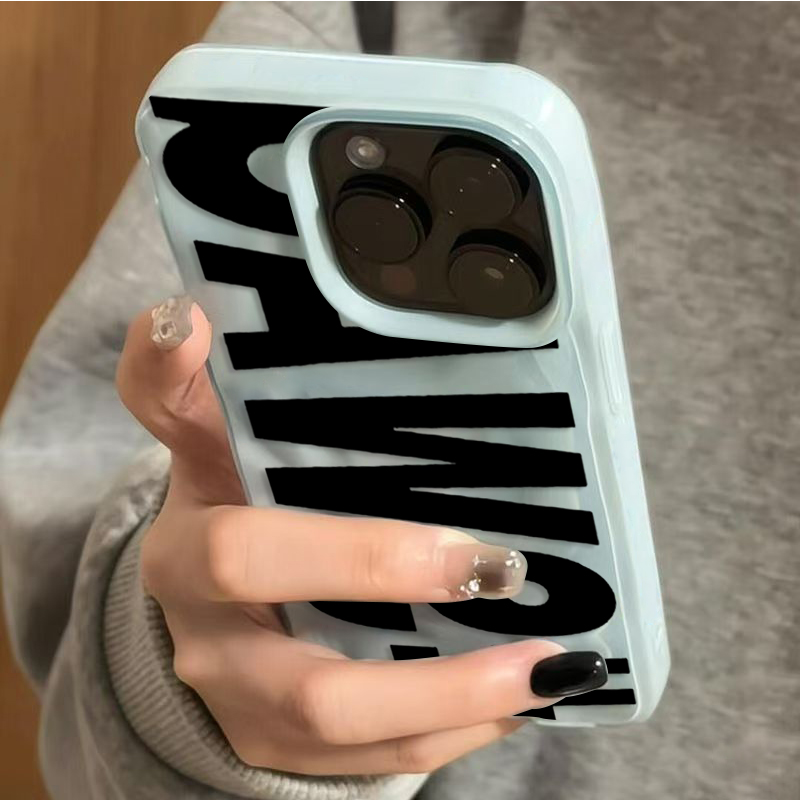 Phone Cases Men - SWAG大胆な文字デザインのiPhoneケース iPhone 17 16 Plus 15