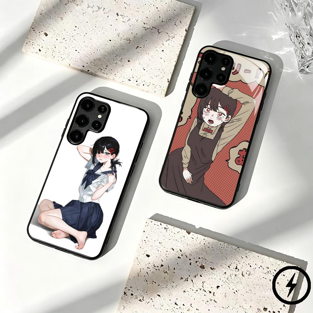 Phone Cases Men - チェンソーマン 椎名コベニ スマホケース Samsung S26 S25