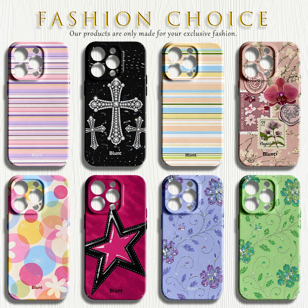 Phone Cases Blunt - マルチクロスブラントラグジュアリーグロッシーフィルムハードPCフォンケース Google Pixel 7 7a 8