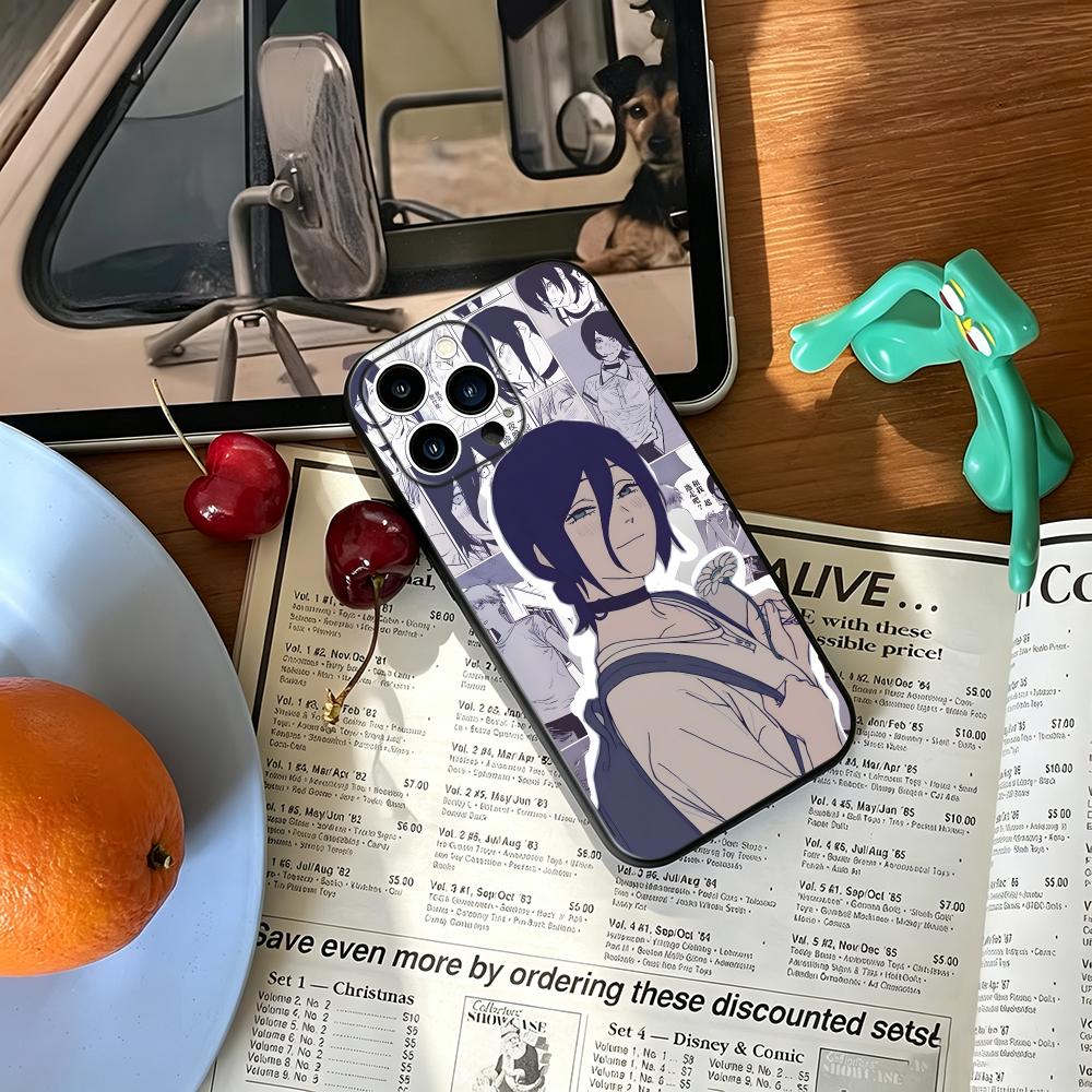 Phone Cases Men - アニメチェーンソーマン レゼ スマホケース iPhone 17 16