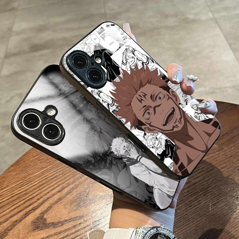 Phone Cases Men - スコナクールアニメ日本男性柄スマホケース iPhone17 Air 16 e 15