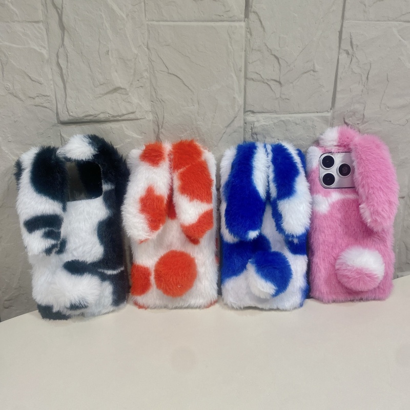 Phone Cases Casely - 可愛いウサギデザインのふわふわスマホケース iPhone 17 16 15 14