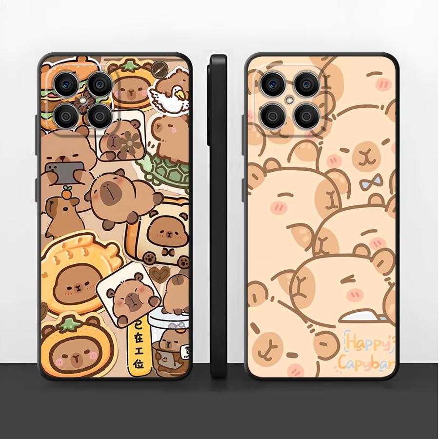 Phone Cases Honor - かわいいカピバラケース Honor X9a Magic5Lite 90 8X