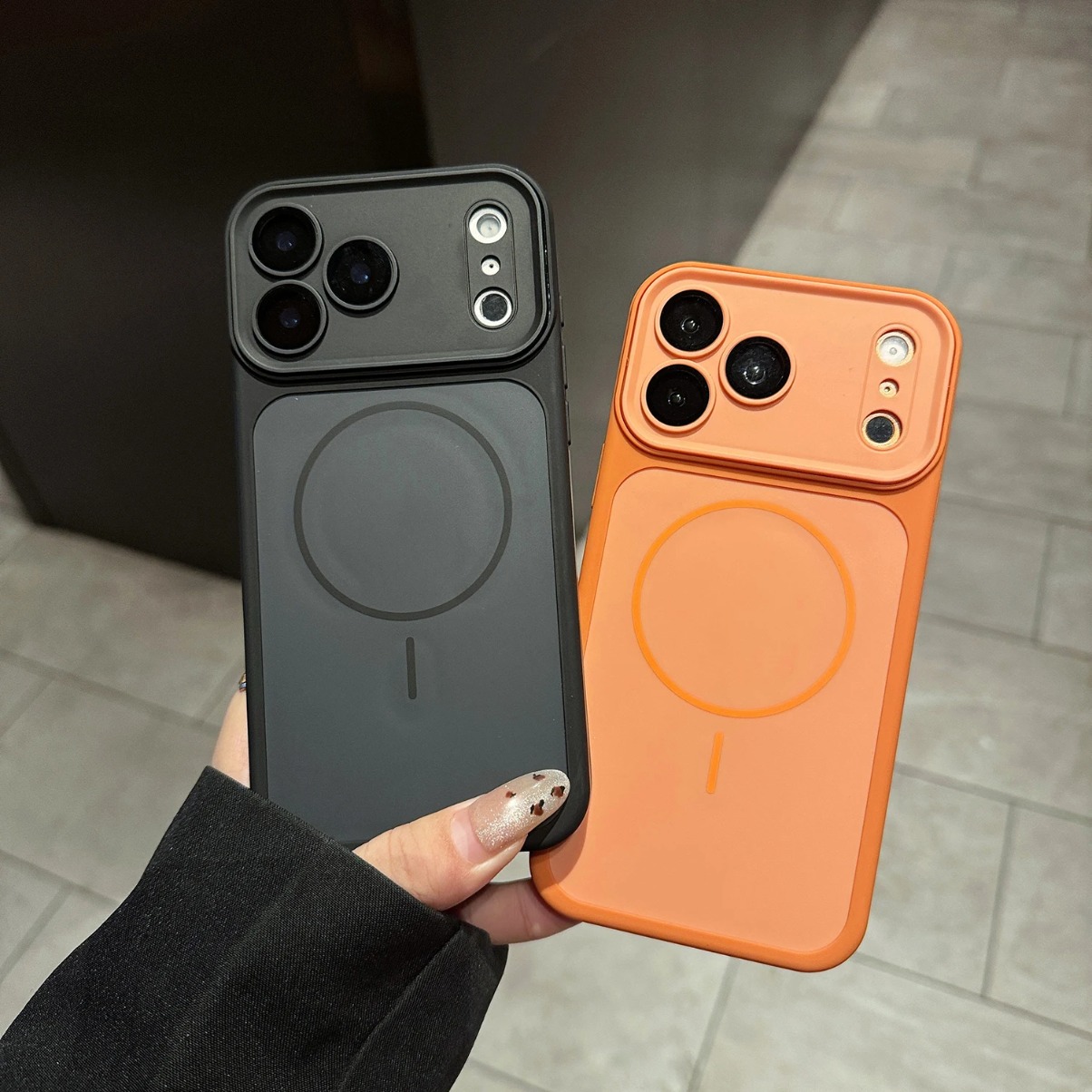 Camera Lens Protector - iPhone 17 Pro Max、16e、16、15、14 Plus、13、12、11用 マグセーフ対応
