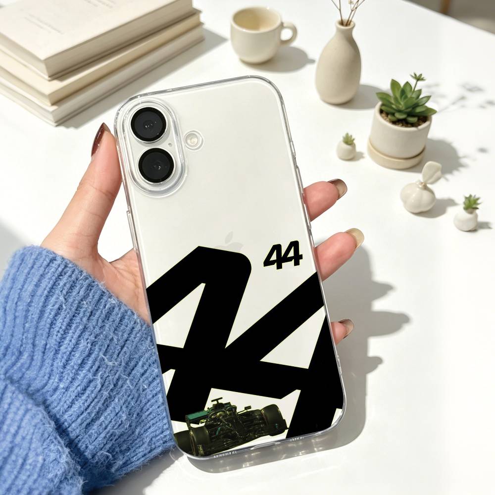 R-Racer ルイス・ハミルトン 透明シリコン製ソフトケー - Phone Cases Hamilton のレビューと価格