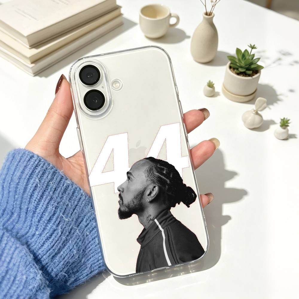 R-Racer ルイス・ハミルトン 透明シリコン製ソフトケー - Phone Cases Hamilton のレビューと価格