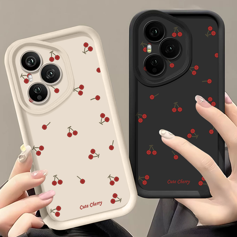 ミニレッドチェリープリントソフトTPUスマホケース Hono - Phone Cases Honor のレビューと価格