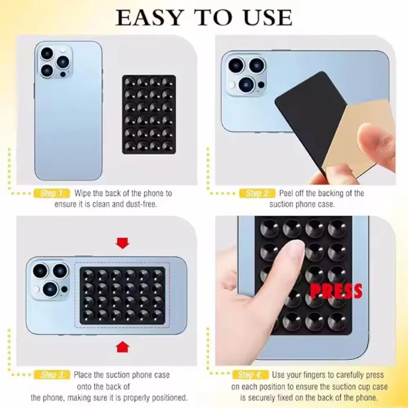 シリコン製壁掛け吸盤ブラケット、多機能壁掛け吸盤、滑り止め片 - Phone Cases Casely のレビューと価格