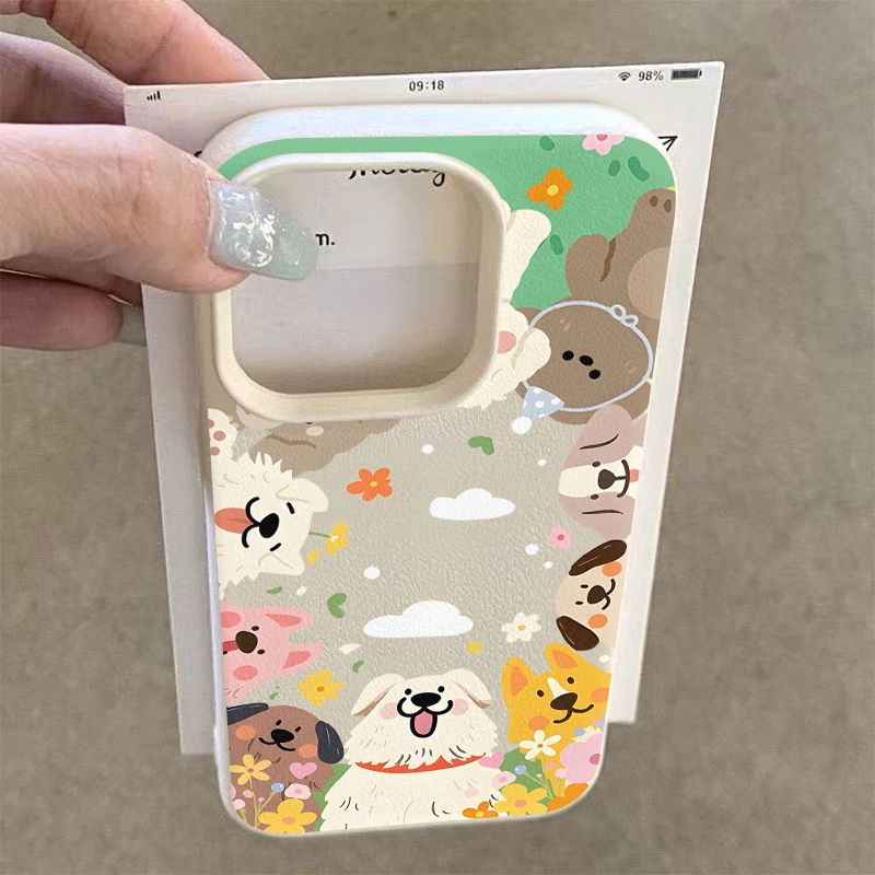 可愛い子犬柄の耐衝撃フルボディスマホケース Samsung  - Phone Cases Galaxy A16 5G のレビューと価格
