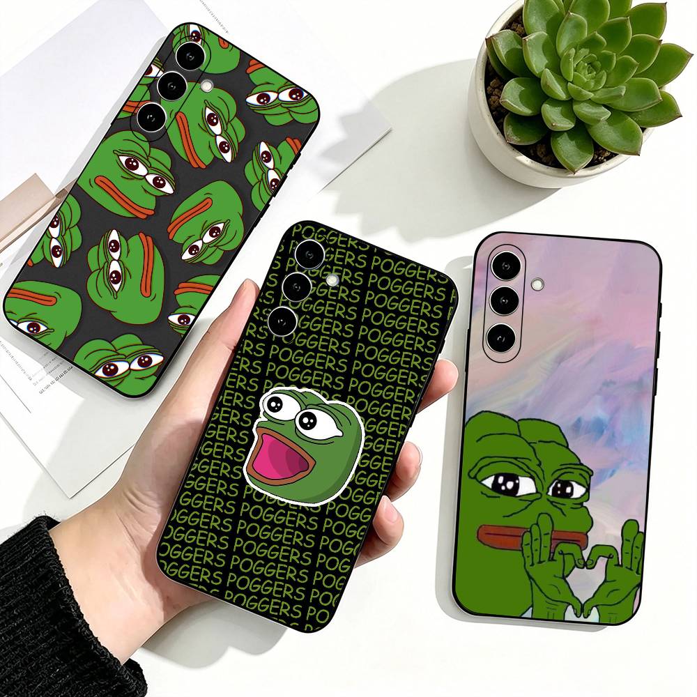 ウイルス性メム ペペ・ザ・フロッグ電話ケース Samsung - Phone Cases Viral のレビューと価格