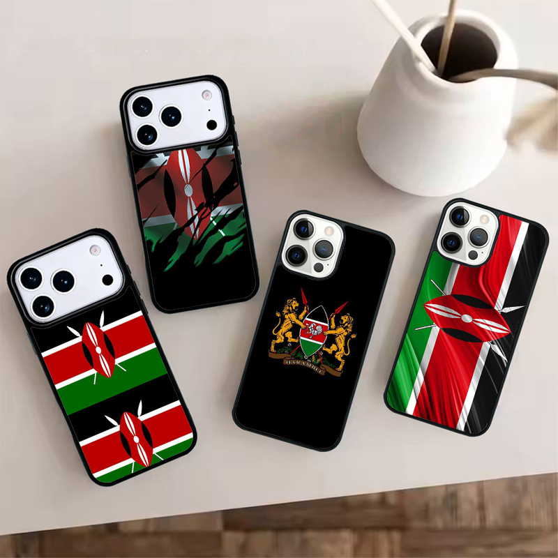 ケニア国旗デザインのiPhone 17 AIR、16、16e - Phone Cases Kenya のレビューと価格