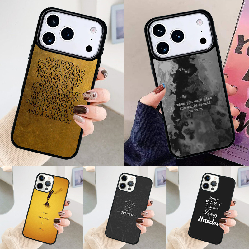 ハミルトンミュージカルの歌詞 iPhone Air 17 1 - Phone Cases Hamilton のレビューと価格