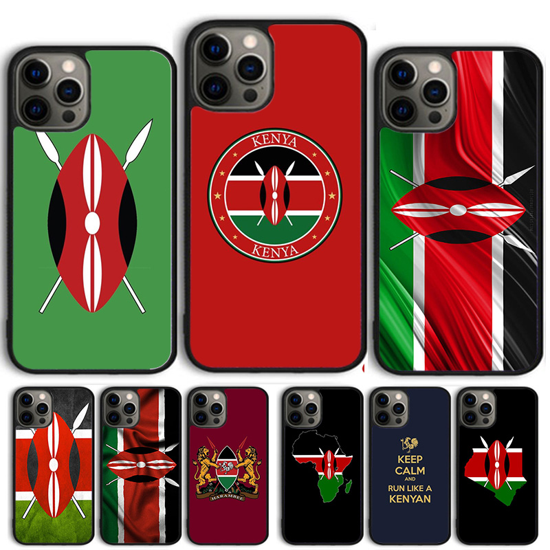 ケニア国旗柄スマホケース iPhone 17 Air 15  - Phone Cases Kenya のレビューと価格