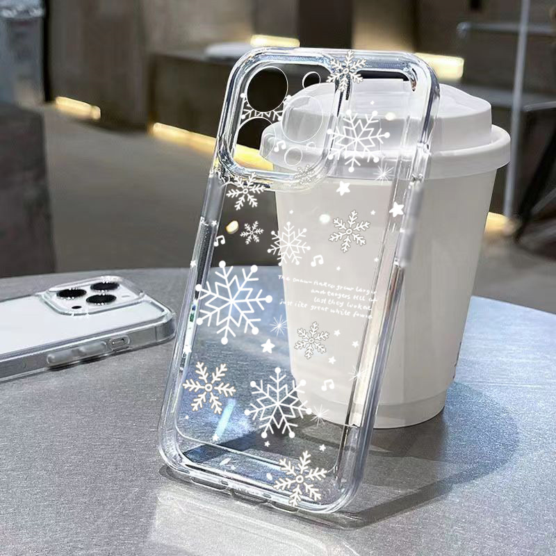 美しい冬の雪模様のスマホケース、Samsung Galaxy - Phone Cases Galaxy A16 5G のレビューと価格