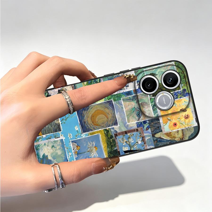 ゴッホの絵画コラージュケース Honor X9 X5 70  - Phone Cases Honor のレビューと価格