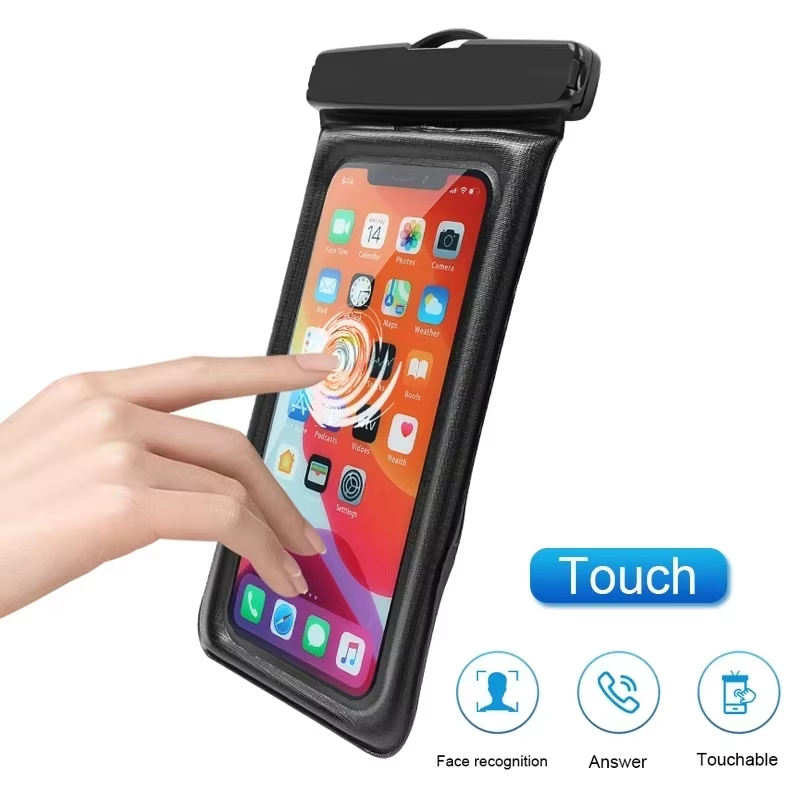 新しいフローティングエアバッグ防水スイミングバッグ携帯電話ケ - Phone Cases Casely のレビューと価格