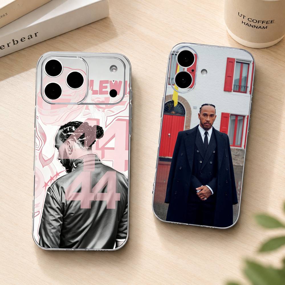 ルイス・ハミルトン トップレーサー ギフト用 透明シリコン製 - Phone Cases Hamilton のレビューと価格