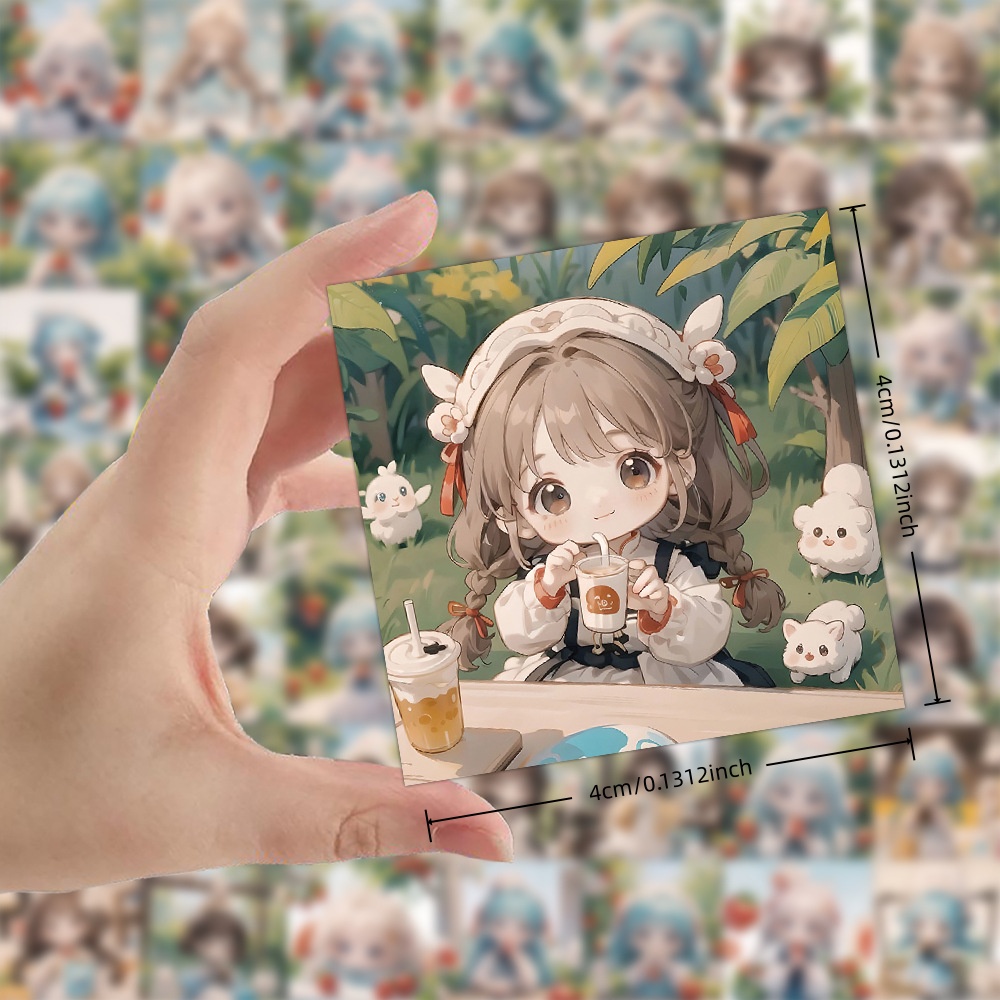 フルーツガール漫画防水ステッカー60枚、電話ケースデコレーシ - Phone Cases You Can Design のレビューと価格