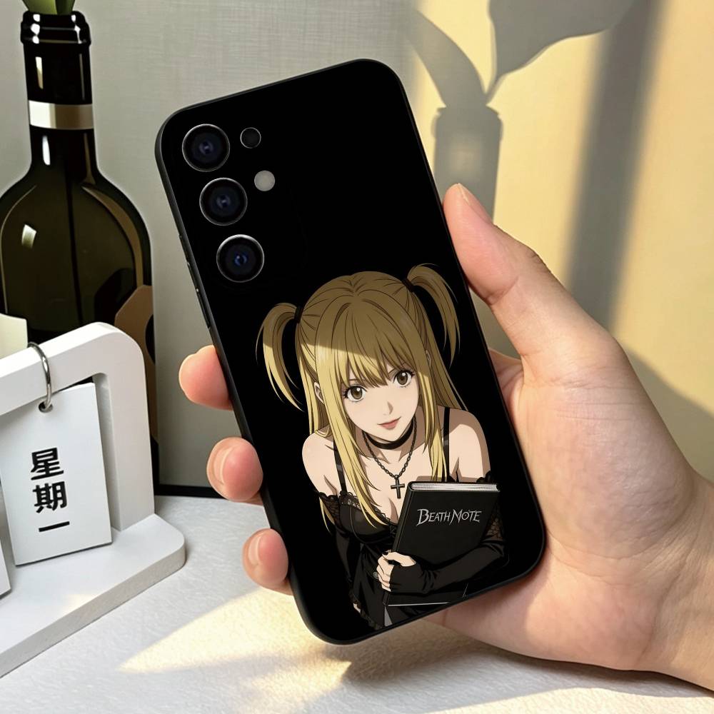 デスノート ミサ・ニア・メロ フォンケース ブラックシリコン - Phone Cases Near のレビューと価格