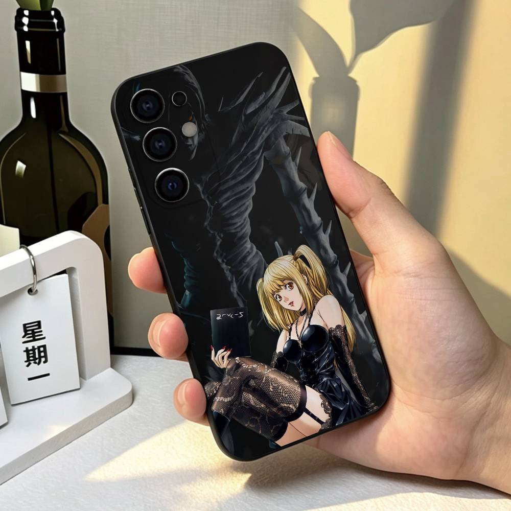 デスノート ミサ・ニア・メロ フォンケース ブラックシリコン - Phone Cases Near のレビューと価格