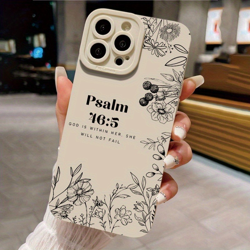 聖書の花柄デザインのエンジェルアイフォンケース、iPhone - Phone Cases You Can Design のレビューと価格