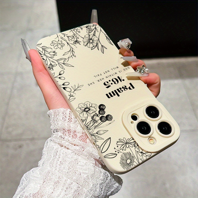 聖書の花柄デザインのエンジェルアイフォンケース、iPhone - Phone Cases You Can Design のレビューと価格