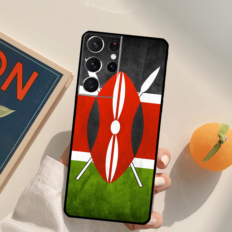 ケニア国旗柄スマホケース Samsung Galaxy S2 - Phone Cases Kenya のレビューと価格