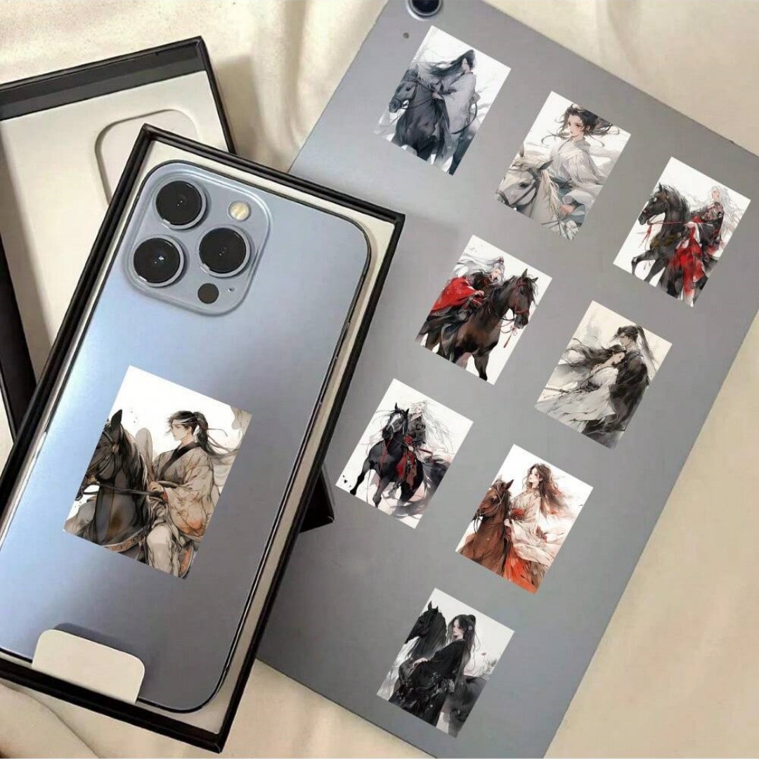 古代風の戦士漫画防水ステッカー60枚、電話ケースデコレーショ - Phone Cases You Can Design のレビューと価格