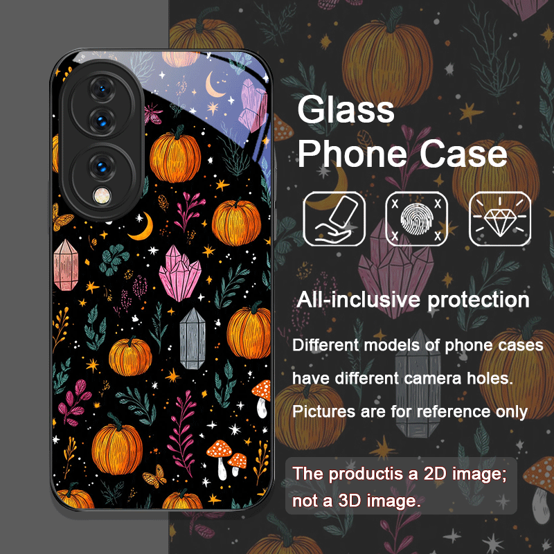 クリエイティブなデザインの、カボチャ、クリスタル、きのこ、花 - Phone Cases Honor のレビューと価格
