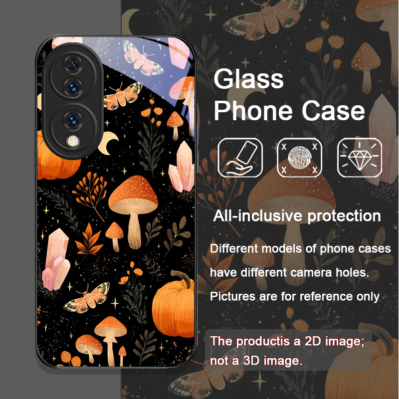 クリエイティブなデザインの、カボチャ、クリスタル、きのこ、花 - Phone Cases Honor のレビューと価格