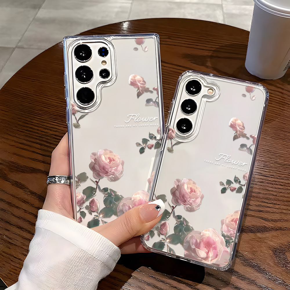 フラワーデザインのスマホケース Samsung A56 5G - Phone Cases Galaxy A16 5G のレビューと価格