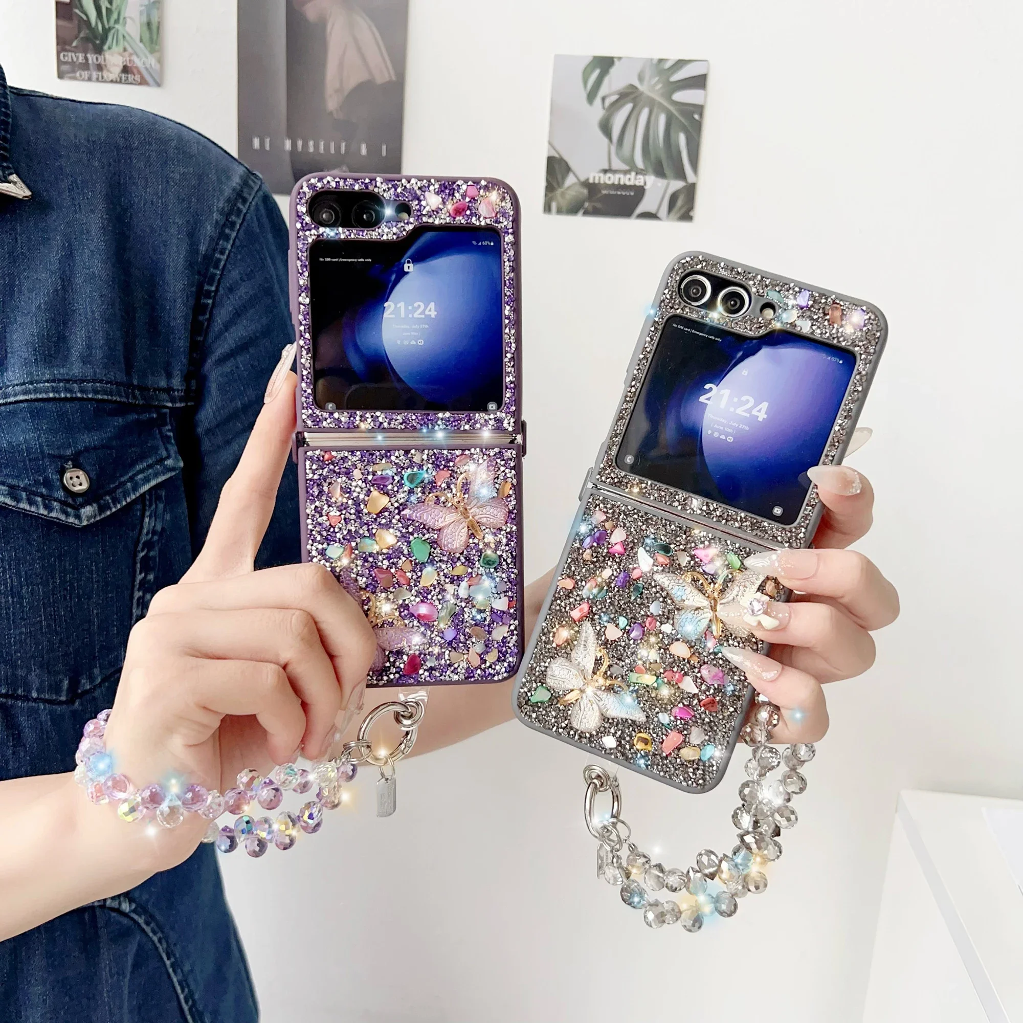 Samsung Galaxy Z Flip 7 6 5 4  - Phone Cases With Loop のレビューと価格