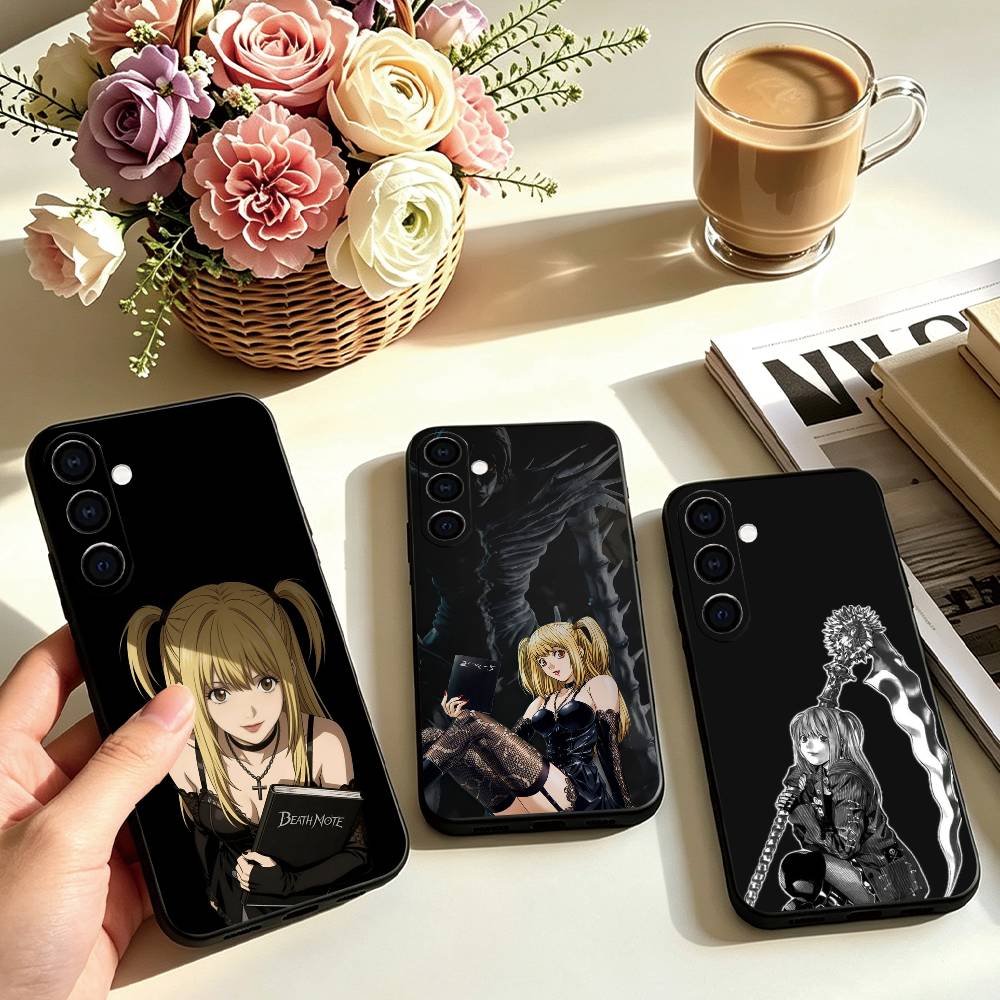 デスノート ミサ・ニア・メロ フォンケース ブラック シリコ - Phone Cases Near のレビューと価格