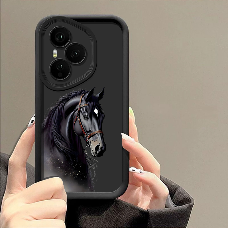 創造的な馬柄のスマホケース Honor 400 200 Pr - Phone Cases Honor のレビューと価格
