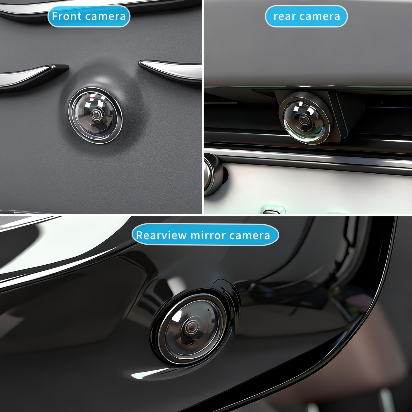 2個入り 車用リアビューバックアップカメラレンズプロテクター - Camera Lens Protector のレビューと価格