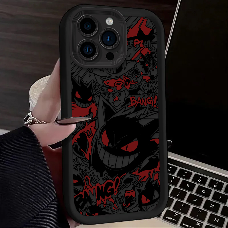 ポケモン ゲンガー グラフィティ スマホケース iPhone - Phone Cases For Iphone 15 のレビューと価格