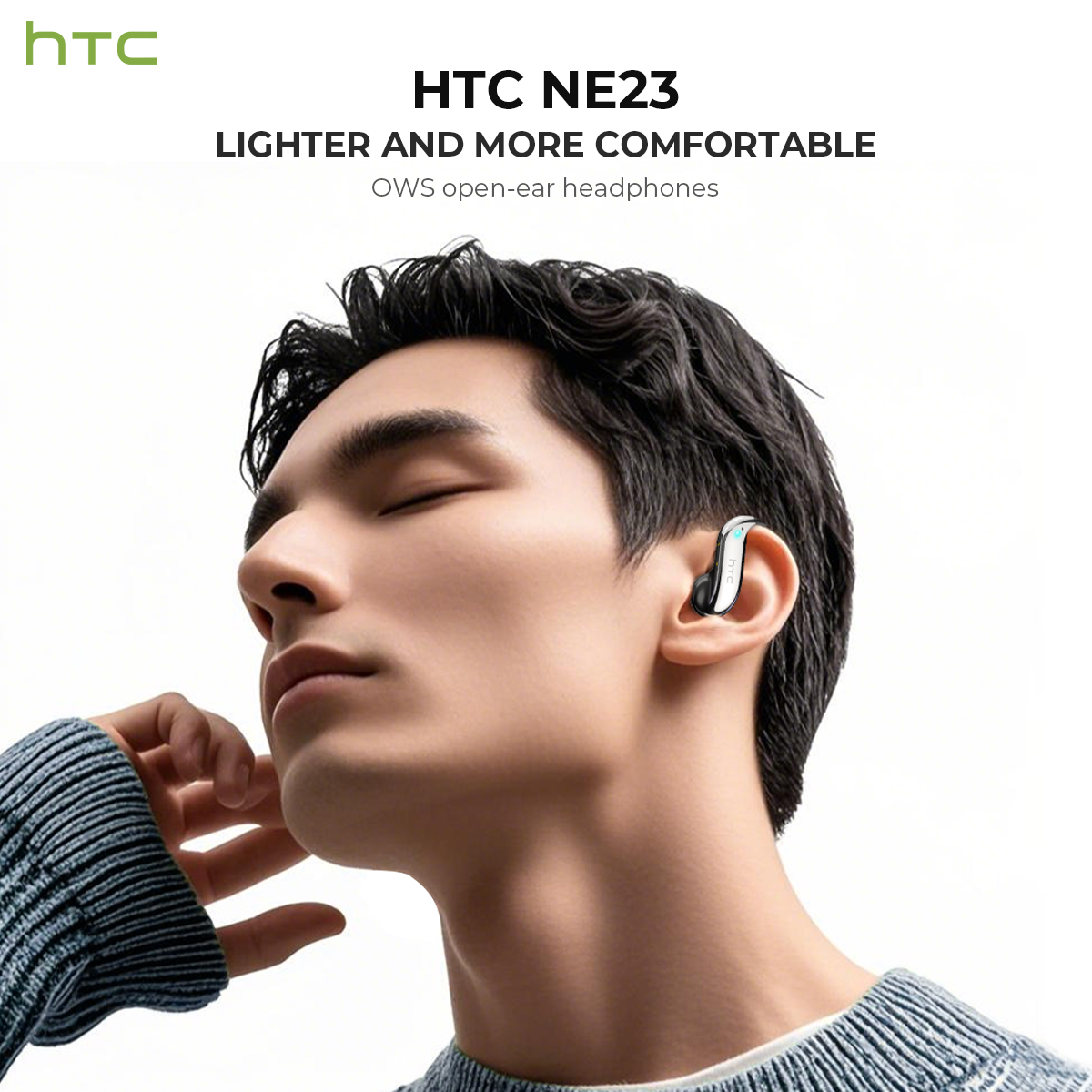 オープンイヤー Bluetooth ヘッドフォン HTC 3 - Phone Cases Casely のレビューと価格