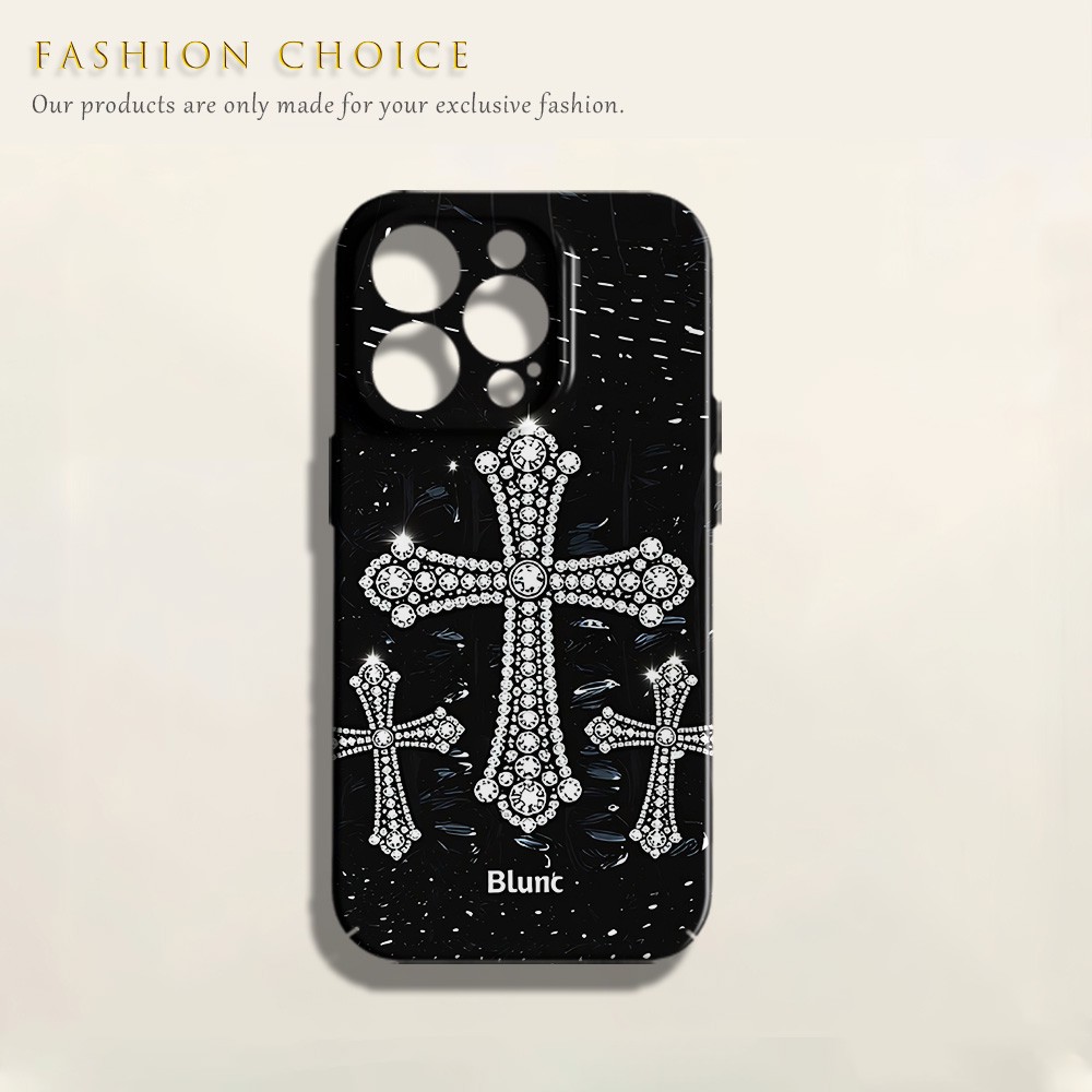 マルチクロスブラントラグジュアリーグロッシーフィルムハードP - Phone Cases Blunt のレビューと価格