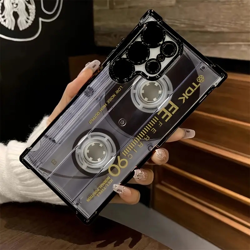 レトロカセットパターンメッキ加工ソフトフォンケース Sams - Phone Cases Galaxy A16 5G のレビューと価格