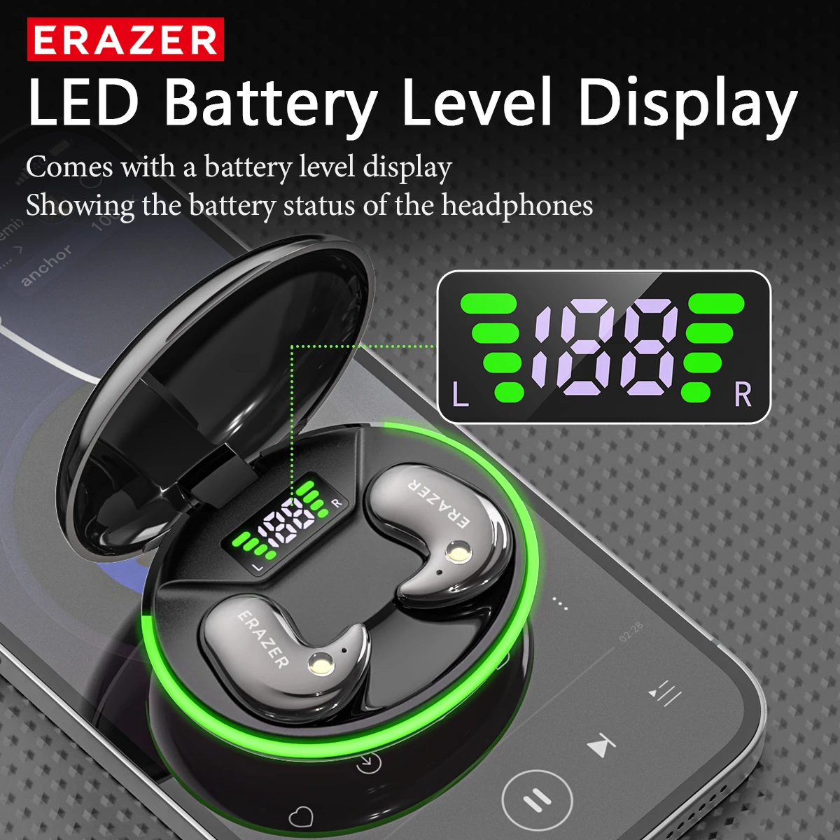 EARZER XF58 インイヤー型Bluetoothヘッド - Phone Cases Casely のレビューと価格