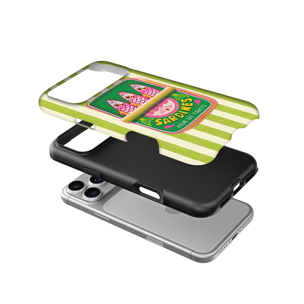 鰯缶デザインのマグネット式iPhoneケース iPhone  - Phone Cases You Can Design のレビューと価格