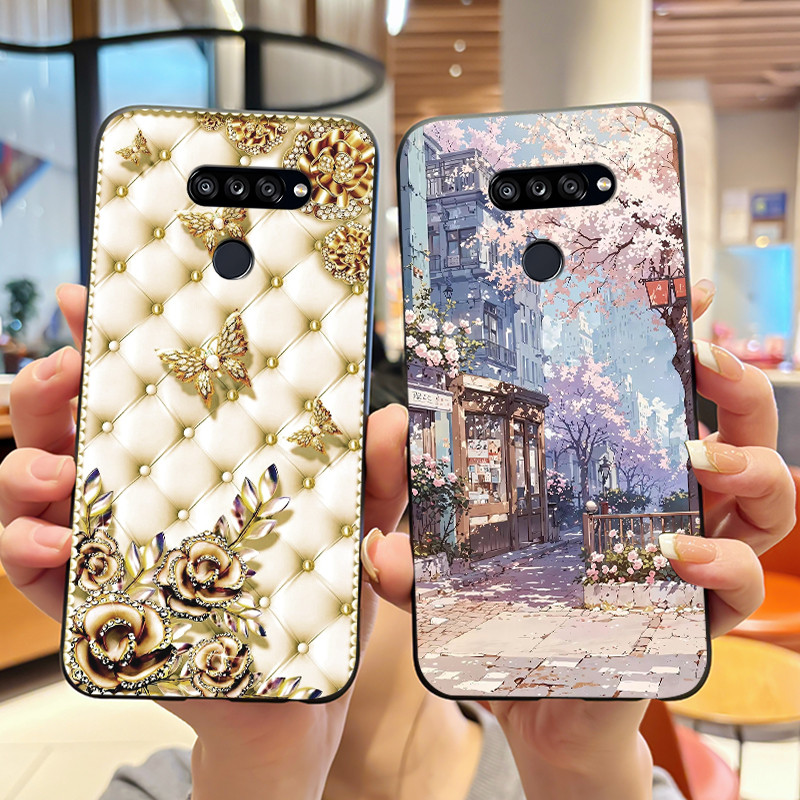 ソフト耐衝撃電話ケース LG K50S バンパーシリコーンブ - Phone Cases Viral のレビューと価格