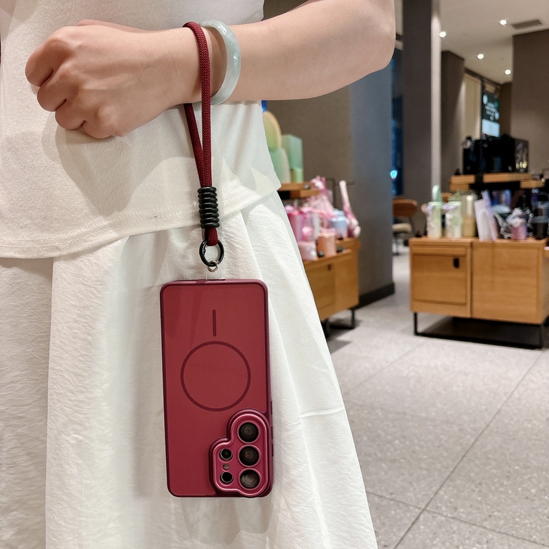 高級レンズ保護フレーム付きマグネット式スマホケース、Sams - Phone Cases With Loop のレビューと価格