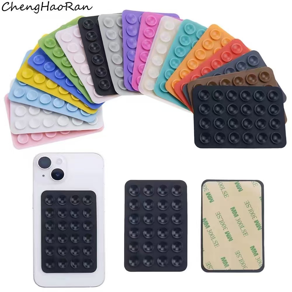 シリコン吸盤式スマホホルダー 正方形 滑り止め背面ステッカー - Phone Cases Casely のレビューと価格
