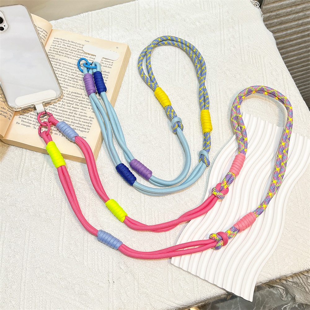 紛失防止クリエイティブな結び目付き携帯電話ストラップ、ロング - Phone Cases With Loop のレビューと価格