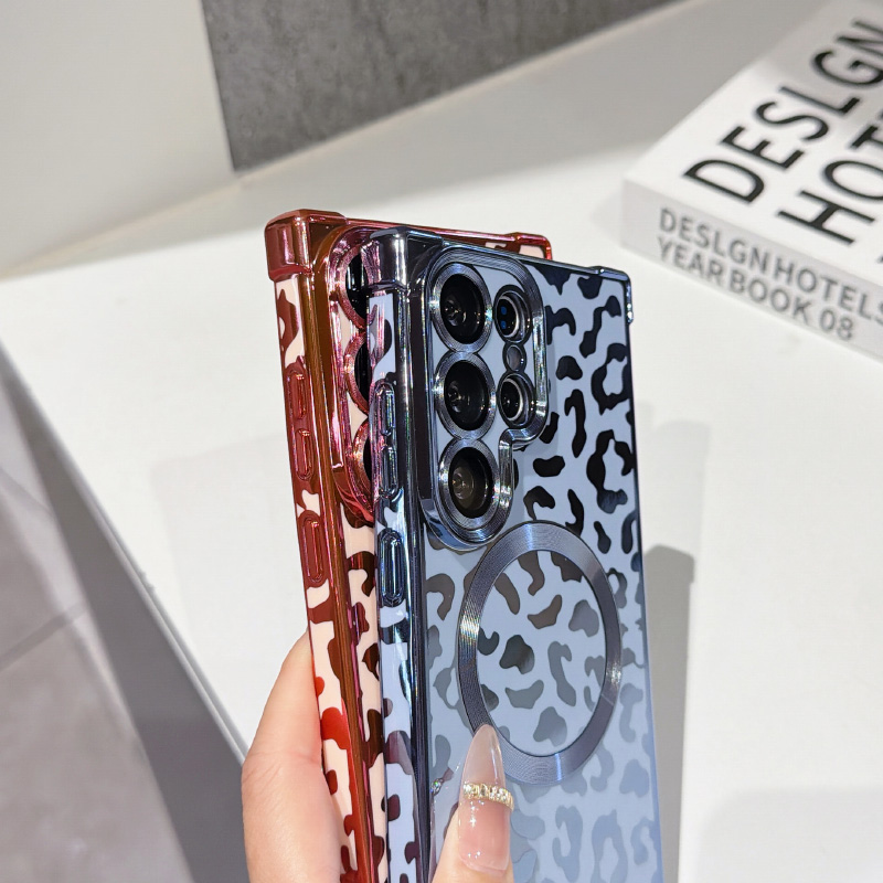 新しいレオパード柄のマグネット式MagSafe対応スマホケー - Phone Cases With Loop のレビューと価格